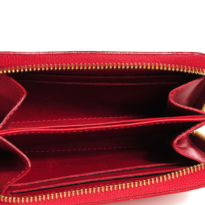 Louis Vuitton Vernis Zippy Coin Purse Pomme D'Amour 12 of 14