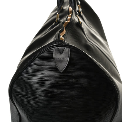 Louis Vuitton Epi Keepall 50 Black 6 of 24