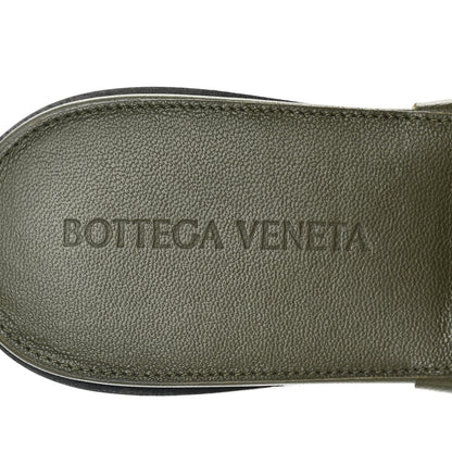Bottega Veneta Nappa Quilted Rubber Lido Flat Sandals 36 Khaki 7 of 7