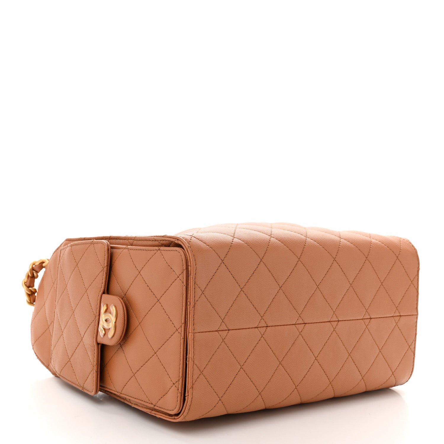 Chanel Caviar Quilted Small Chanel 25 Handbag Brown 4 of 10