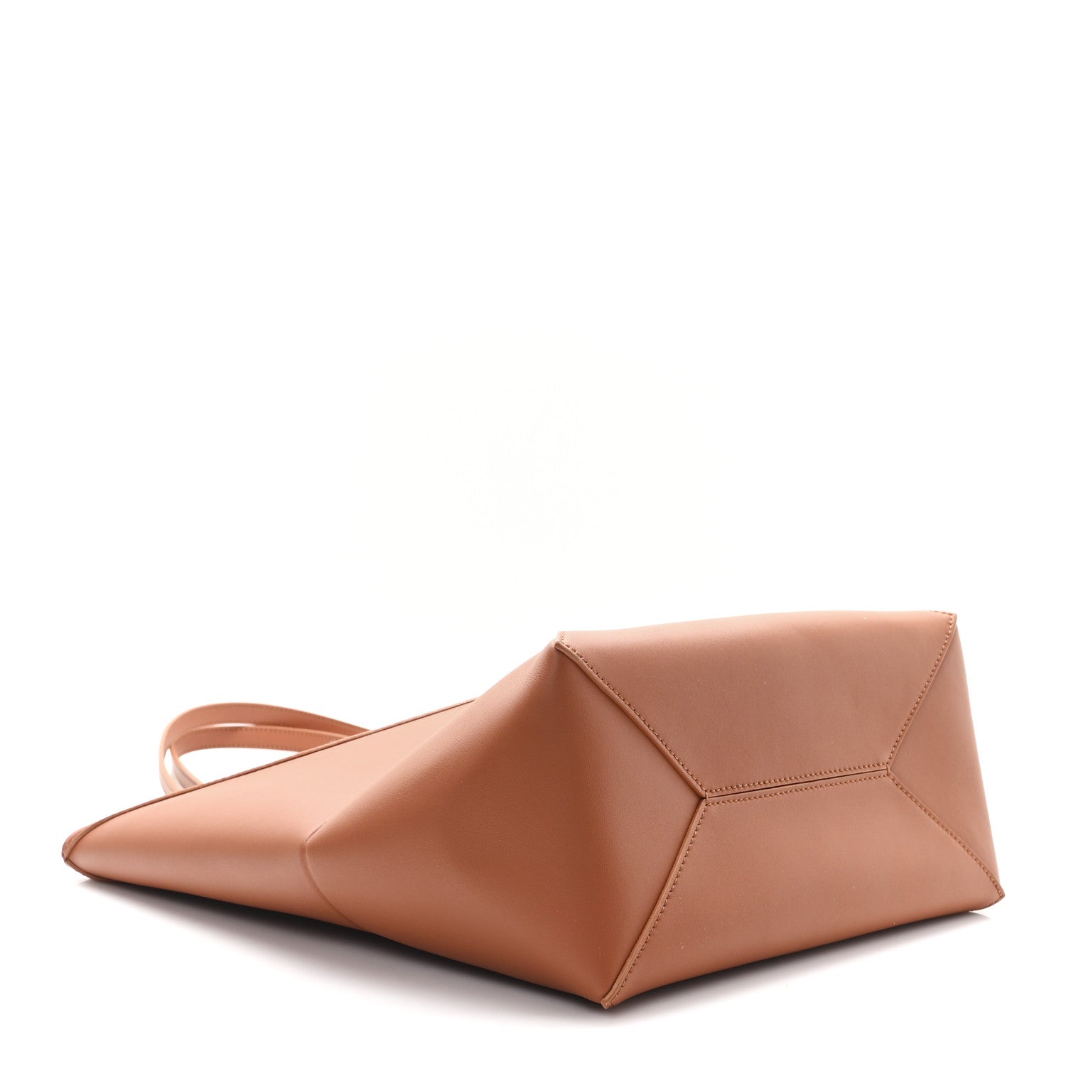 Loewe x Albers Calfskin Medium Puzzle Fold Tote Caramel Bright Green 4 of 10