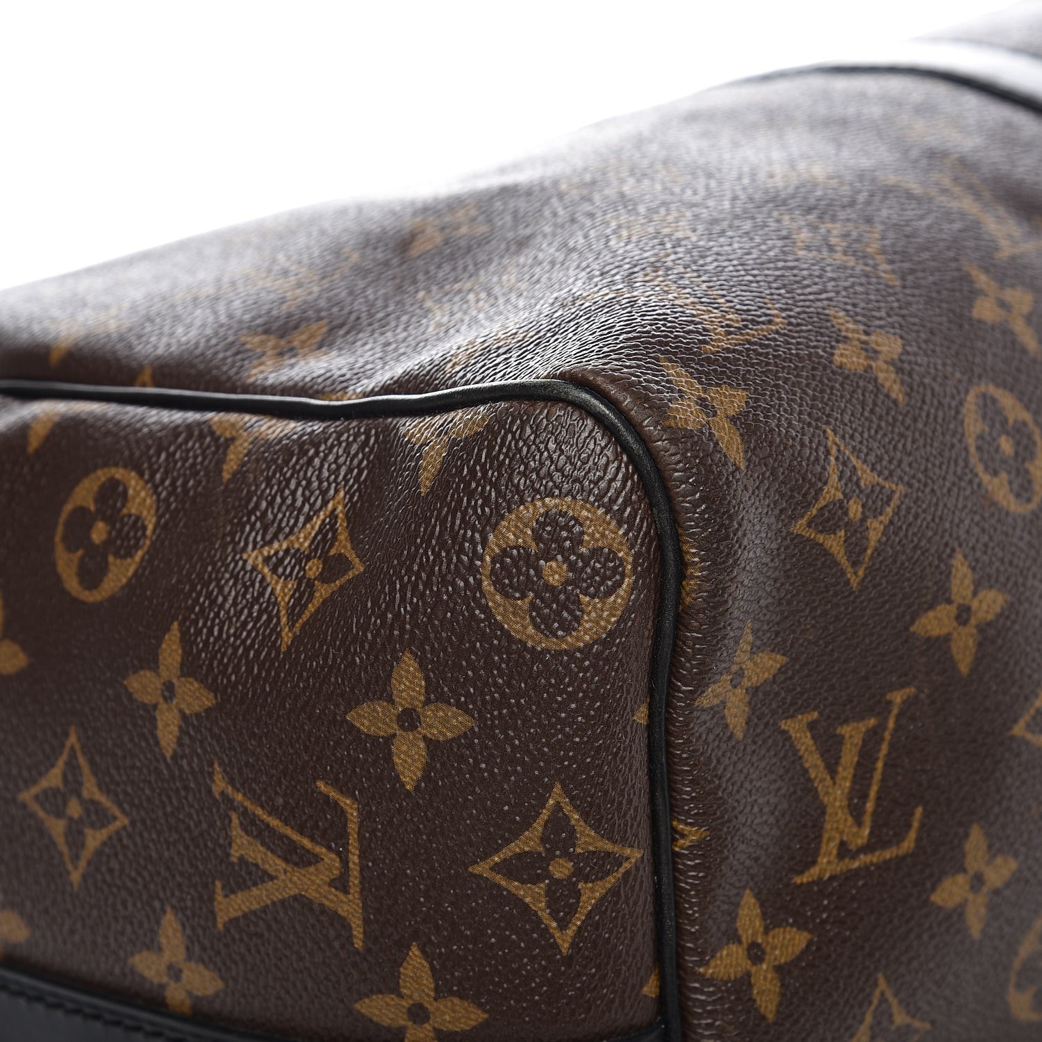 Louis Vuitton Monogram Macassar Keepall Bandouliere 45 8 of 11