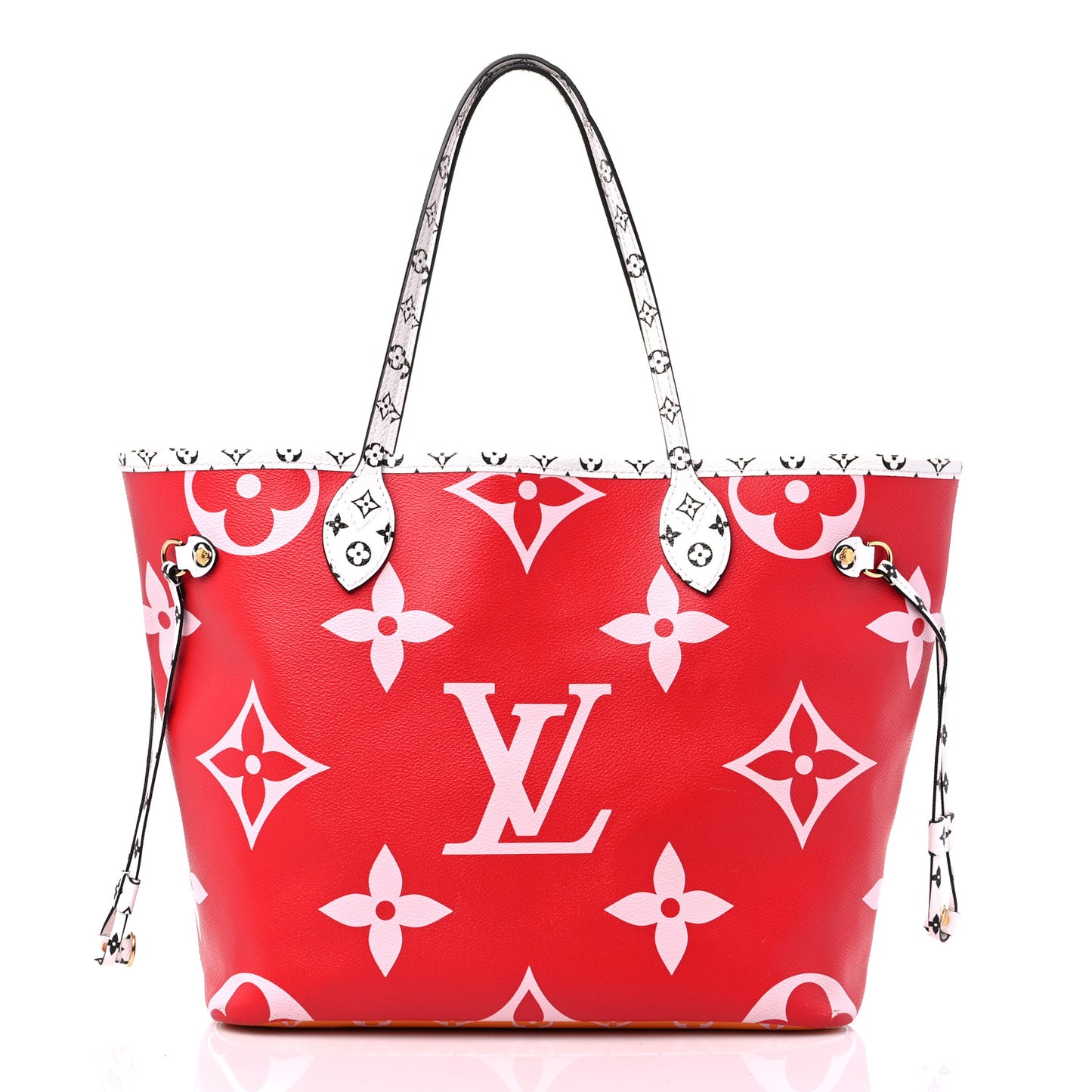 Monogram Giant Neverfull MM Rouge
