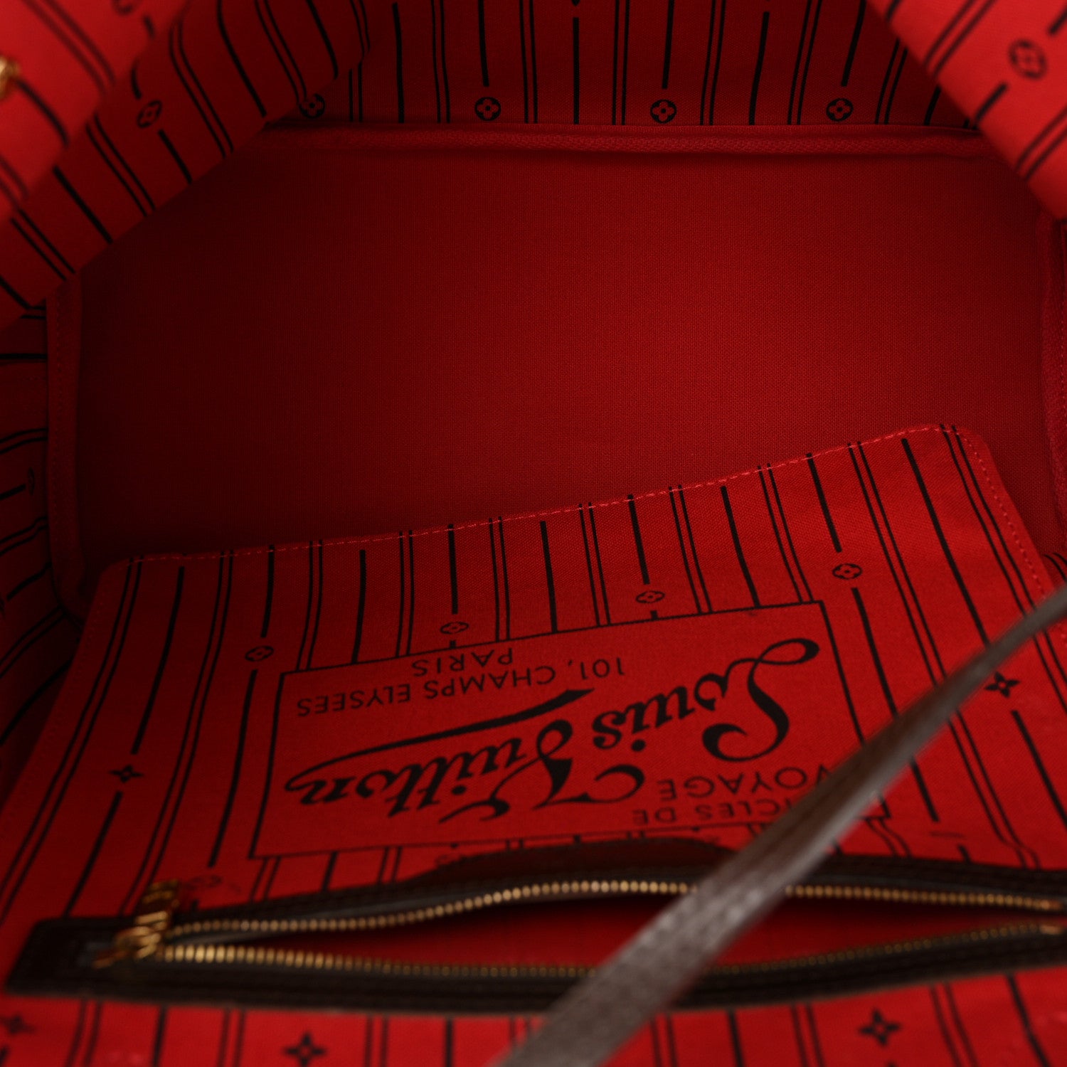 Louis Vuitton Damier Ebene Neverfull MM 5 of 15