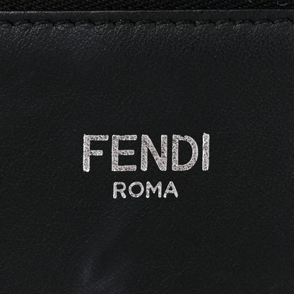Fendi X NOEL FIELDING Cuoio Romano Painted Mini Peekaboo I SEE U Satchel Black Multicolor 7 of 17