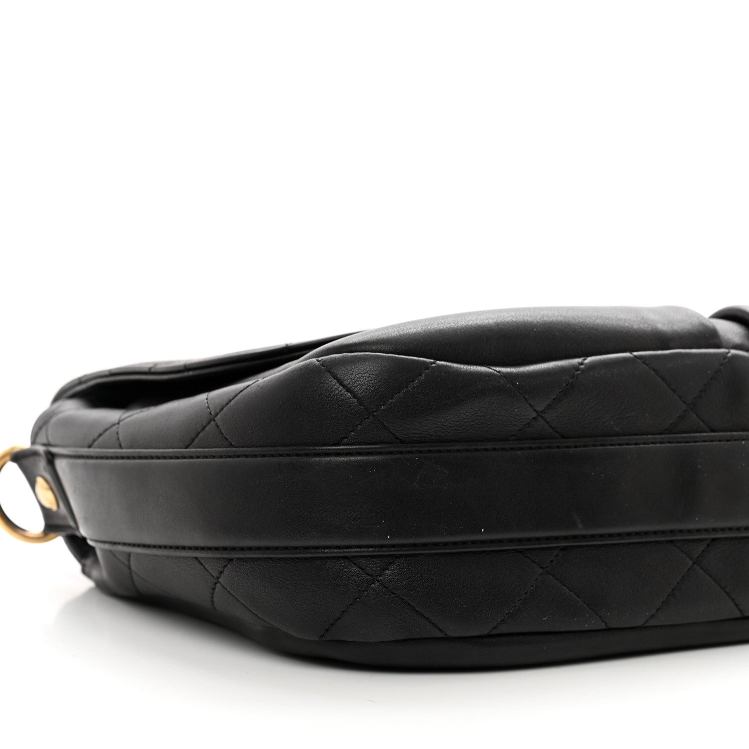 Chanel Calfskin Stitched Small Paris in Rome Messenger Black 9 of 11