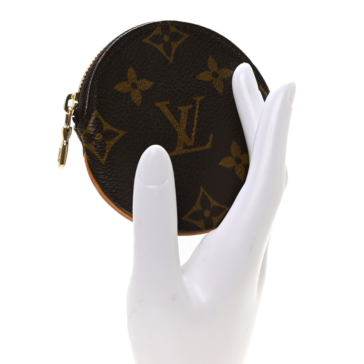 Louis Vuitton Monogram Round Coin Purse 2 of 7