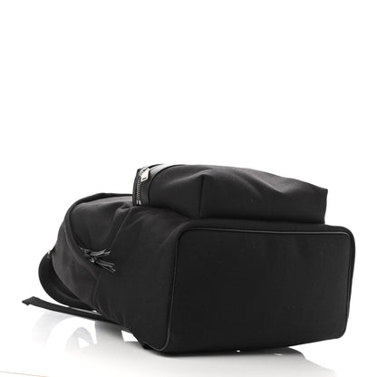 Saint Laurent Canvas City Backpack Black 4 of 10
