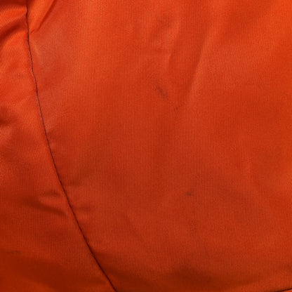 Prada Tessuto Nylon Saffiano Tote Papaya 10 of 14