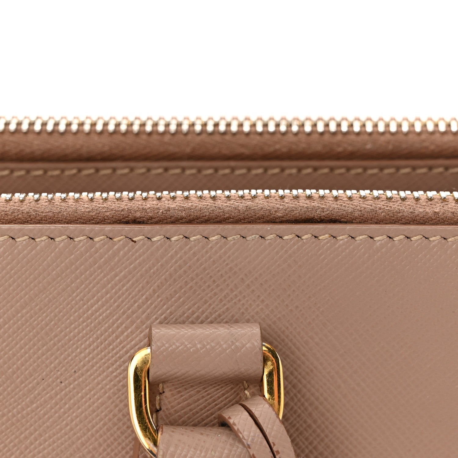 Prada Saffiano Medium Galleria Double Zip Tote Cammeo 12 of 14
