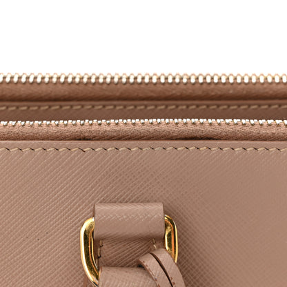 Prada Saffiano Medium Galleria Double Zip Tote Cammeo 12 of 14