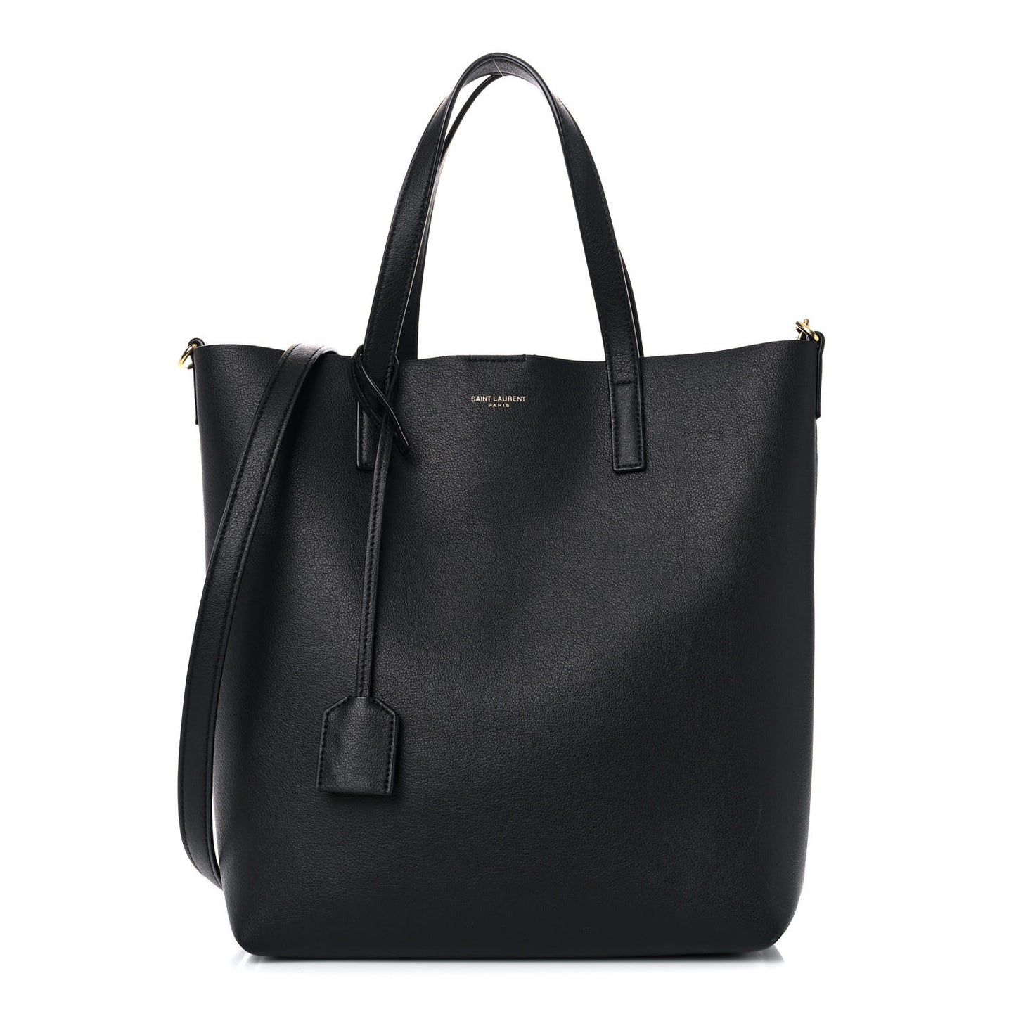 Calfskin Toy Shopping Tote Black