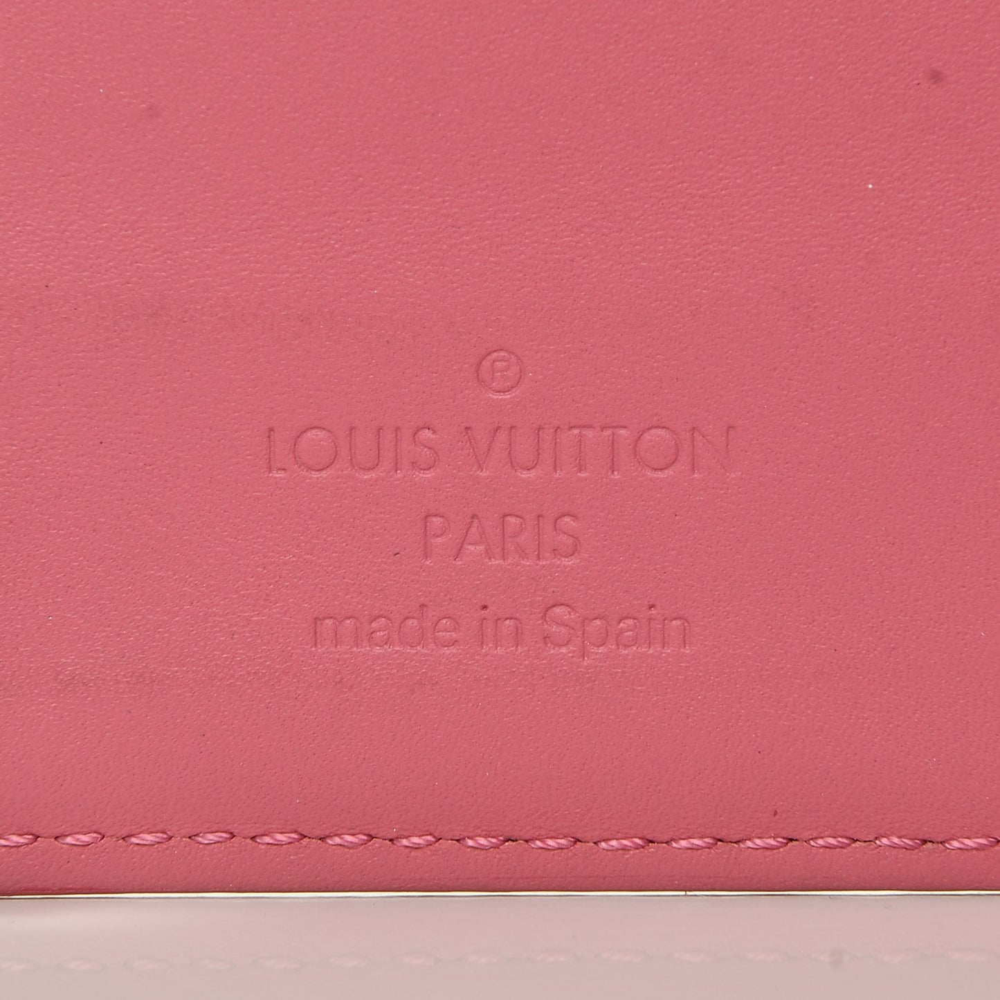 Vernis Small Ring Agenda Cover Framboise
