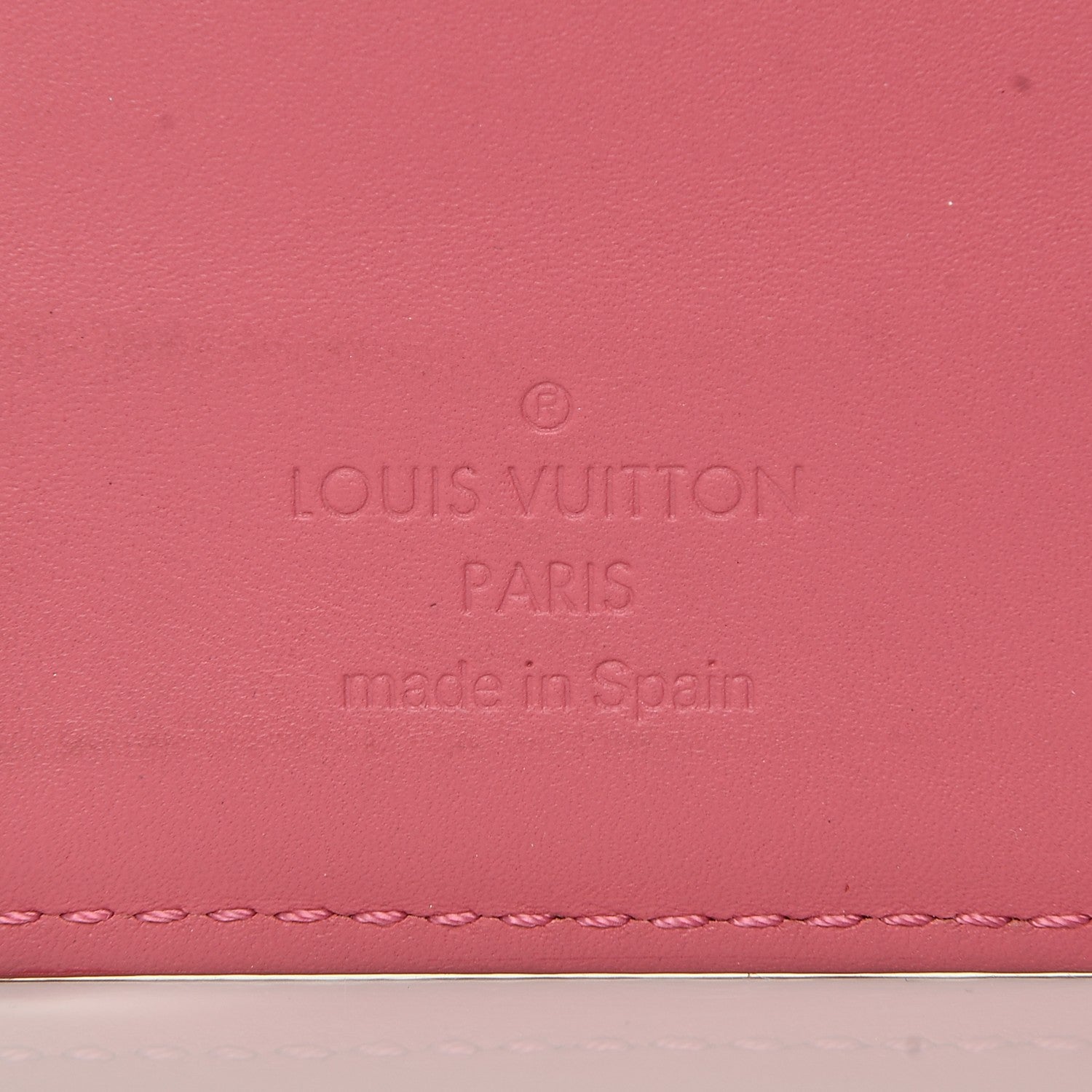 Louis Vuitton Vernis Small Ring Agenda Cover Framboise 6 of 7