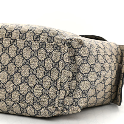 Gucci GG Plus Monogram Messenger Diaper Bag Navy 13 of 18