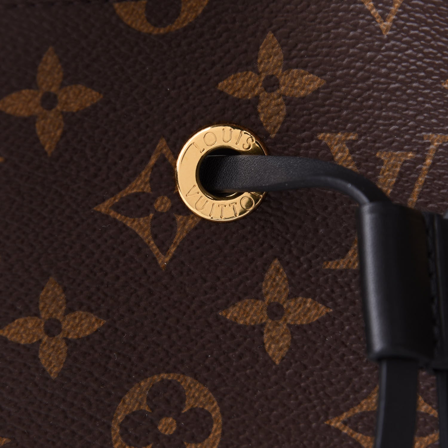 Louis Vuitton Monogram Neonoe MM Black 8 of 10