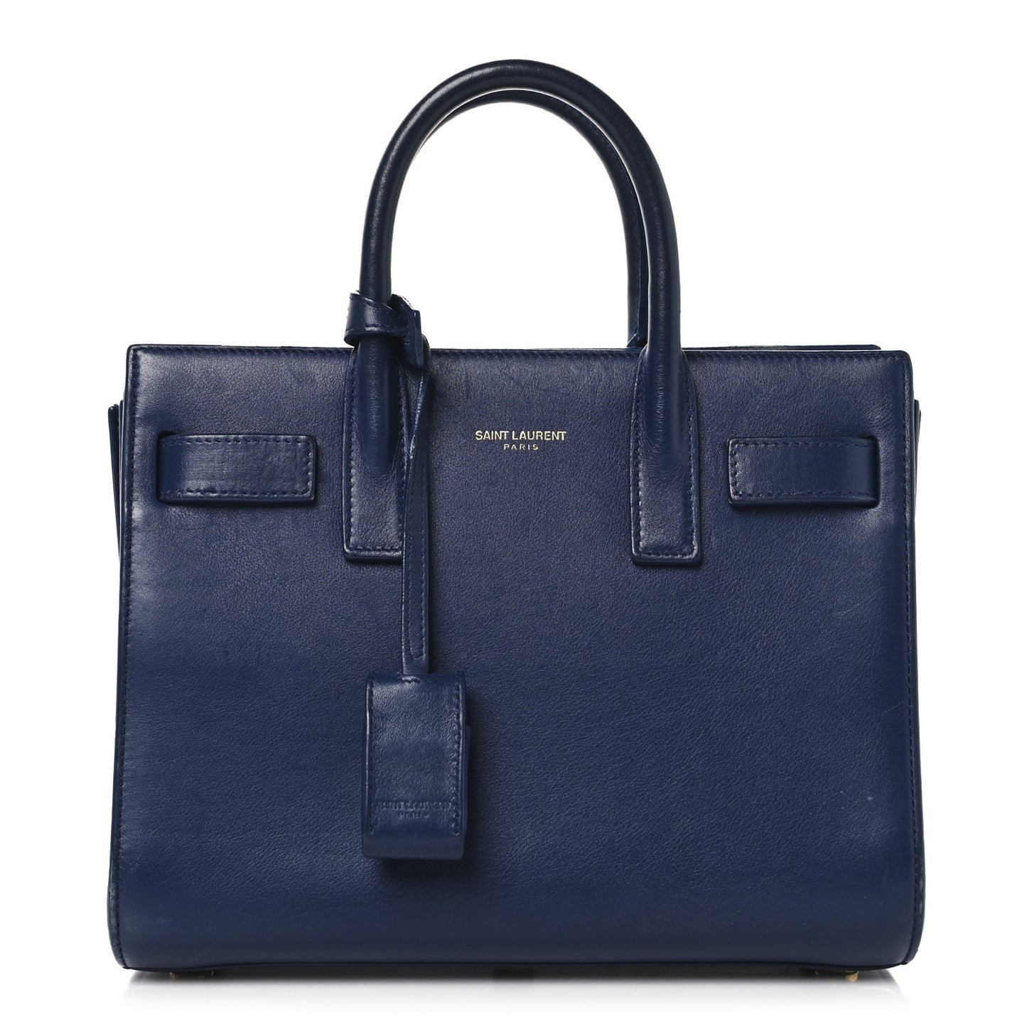 Calfskin Nano Sac De Jour New Marine