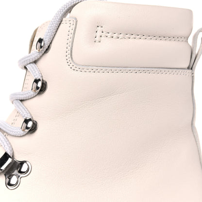Hermes Calfskin Discovery Ankle Boot 38 White 9 of 10