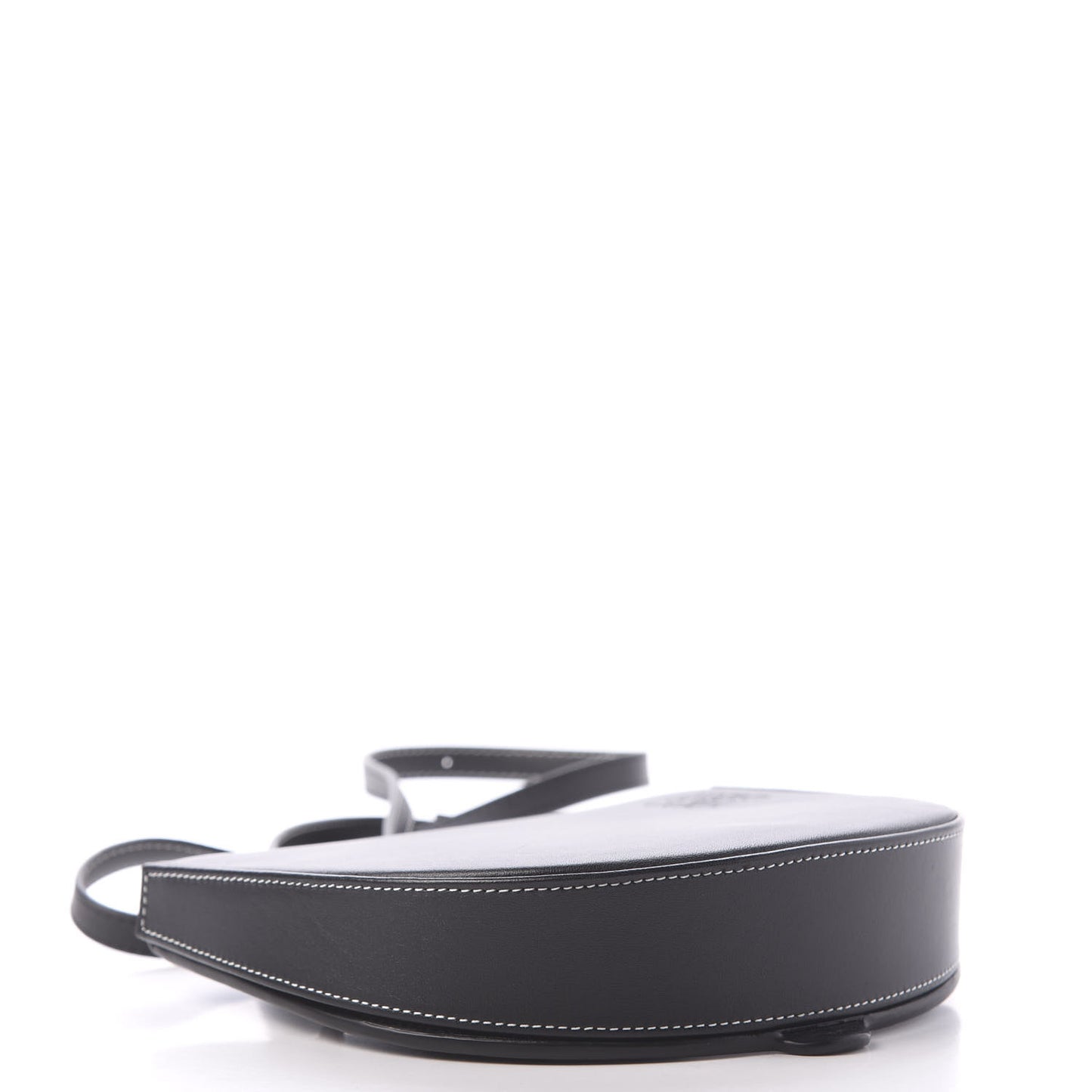 Soft Calfskin Heel Bag Black