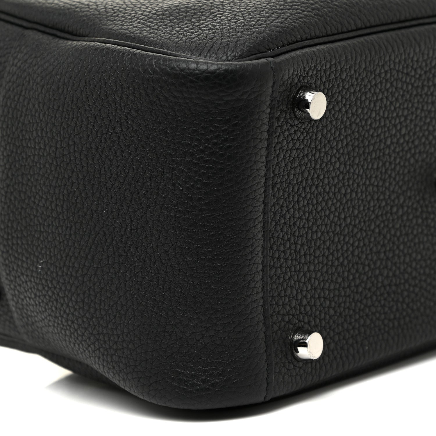 Hermes Taurillon Clemence Lindy 26 Black 8 of 9