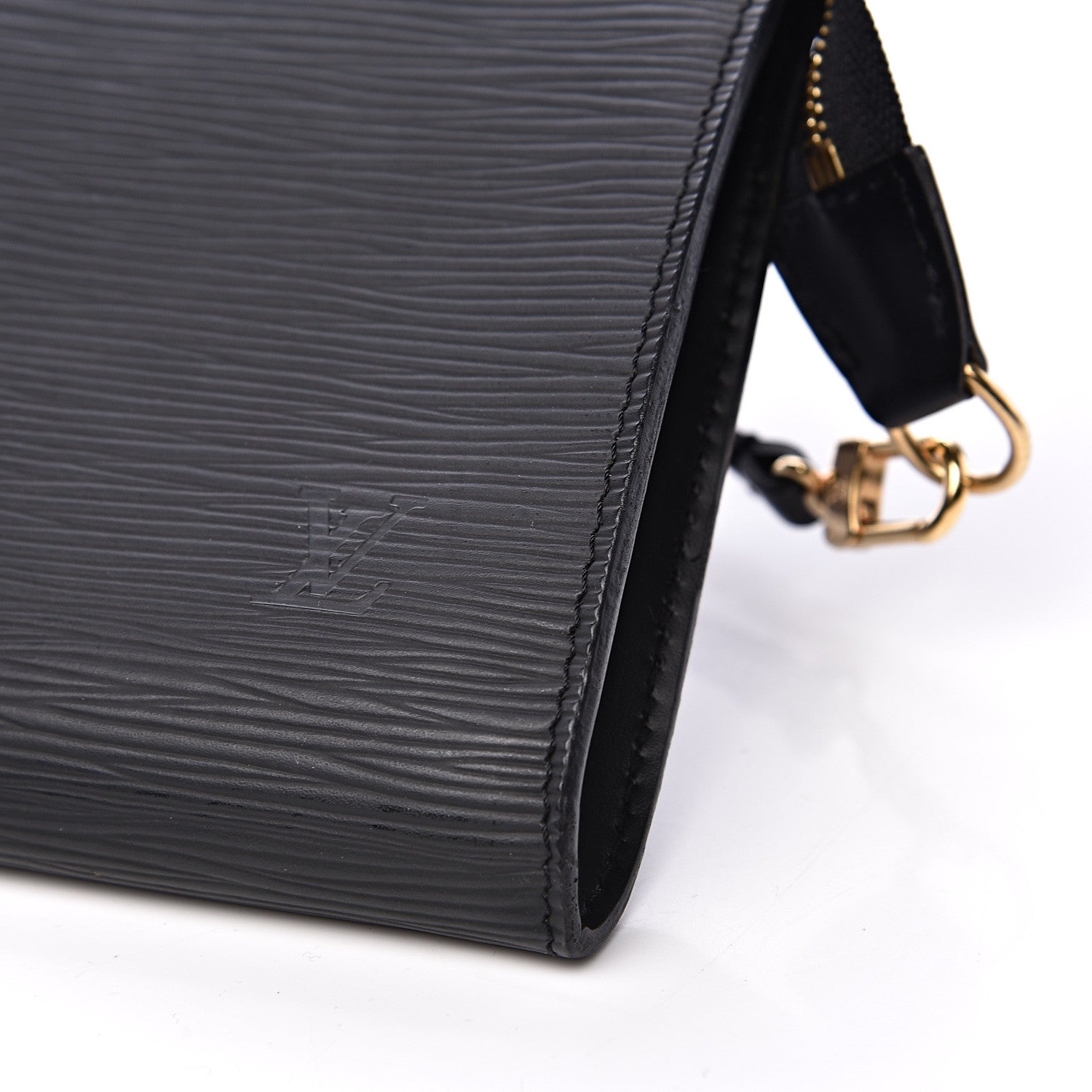 Louis Vuitton Epi Pochette Accessories 24 Black 8 of 10