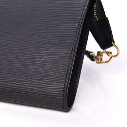 Louis Vuitton Epi Pochette Accessories 24 Black 8 of 10