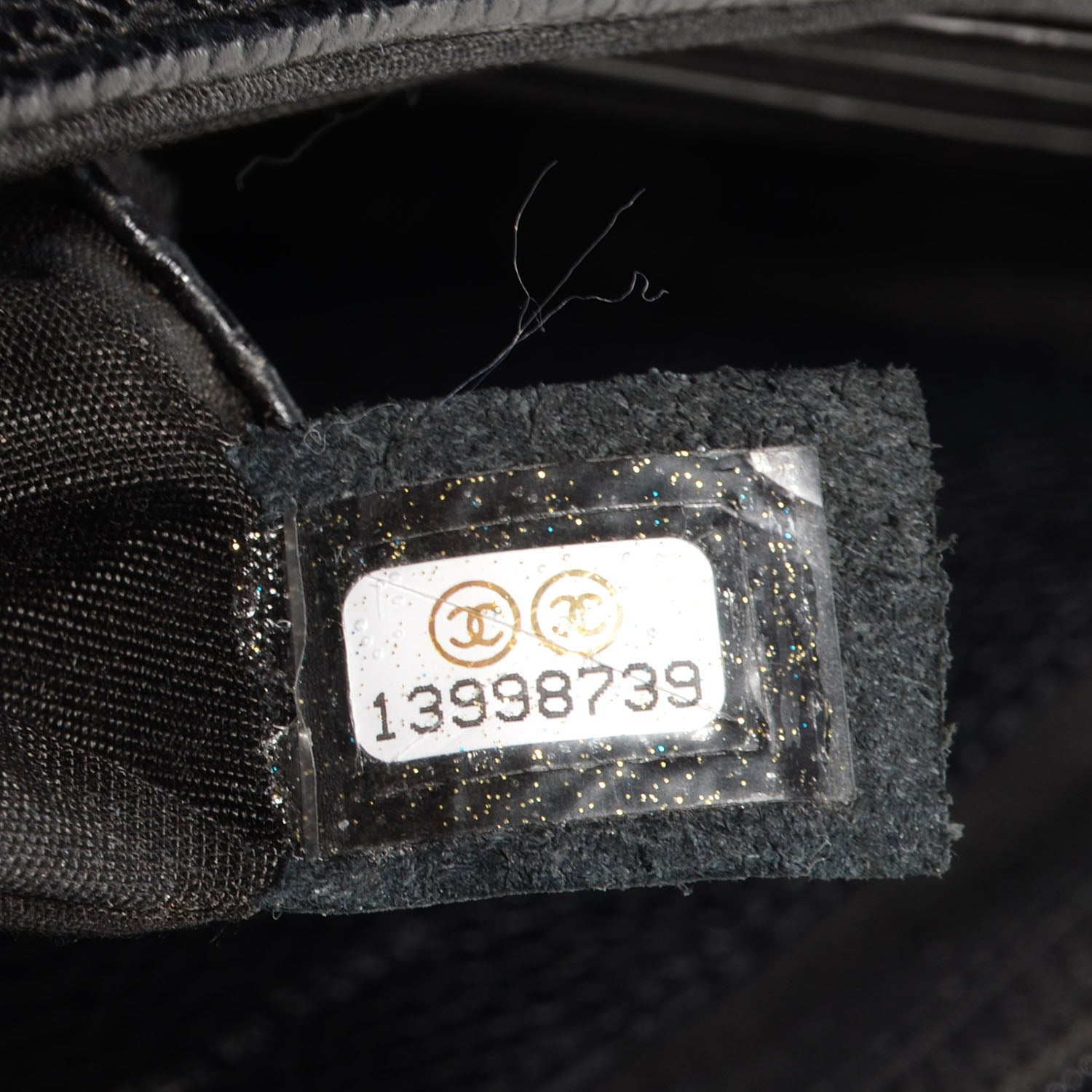 Chanel Caviar Half Moon Wallet On Chain WOC Black 8 of 8