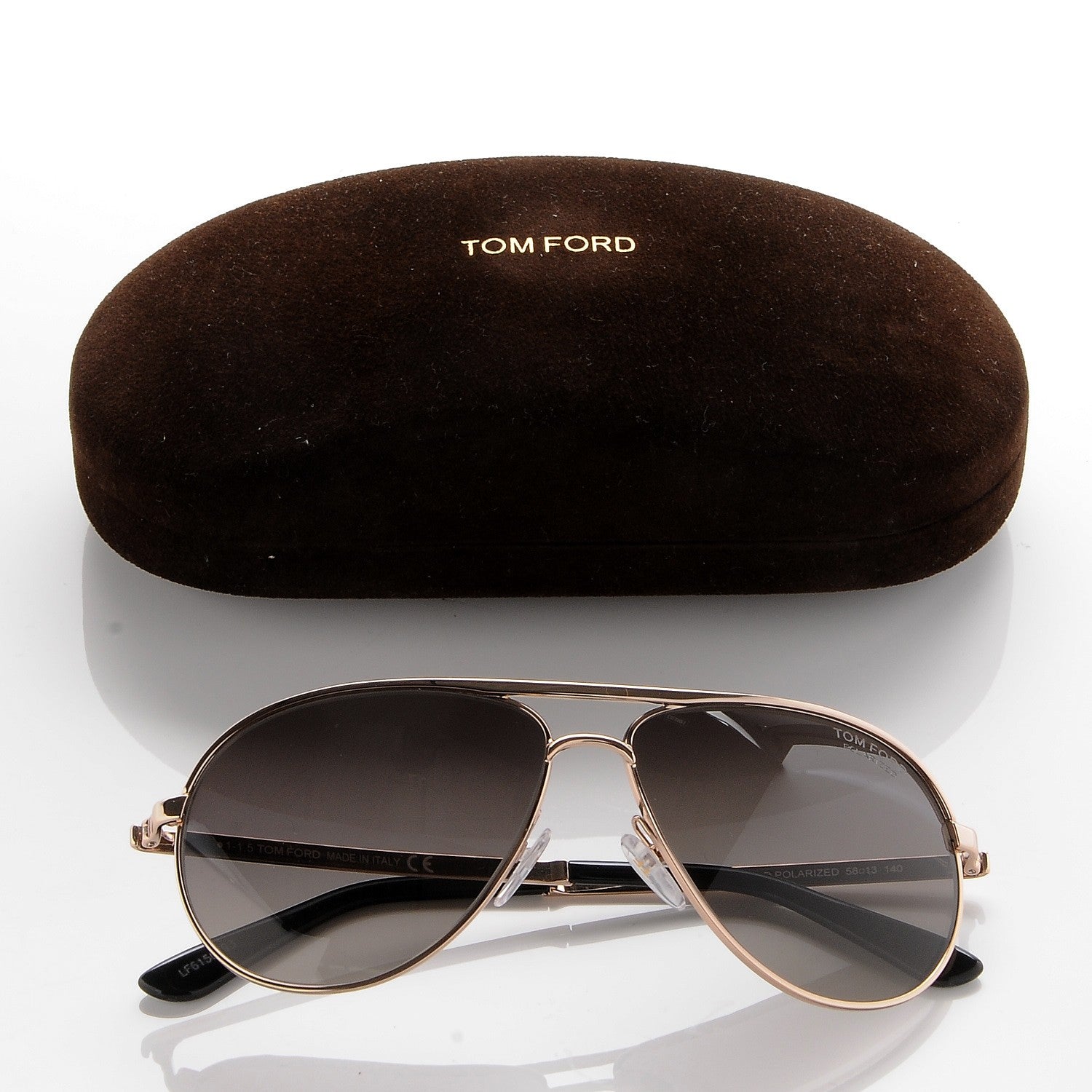 Tom Ford Marko Aviator Sunglasses TF144 Rose Gold 8 of 8