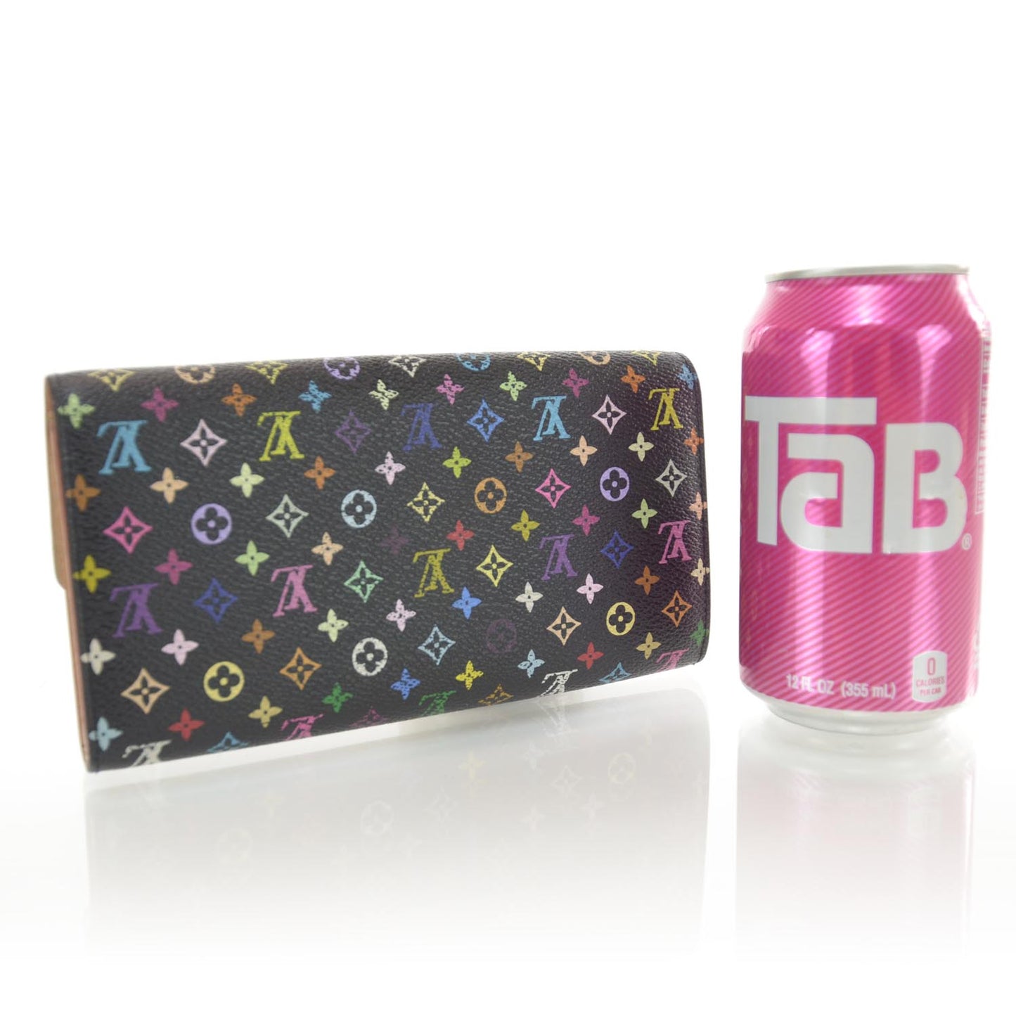 Monogram Multicolor Sarah Wallet Black