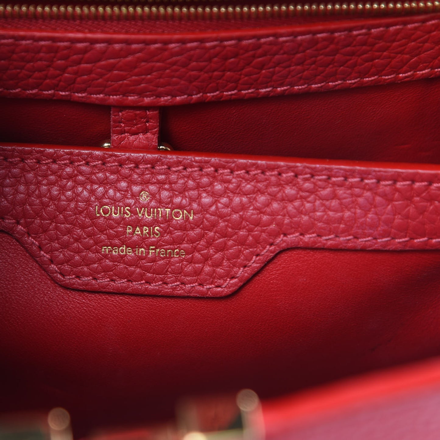 Taurillon Capucines BB Rubis