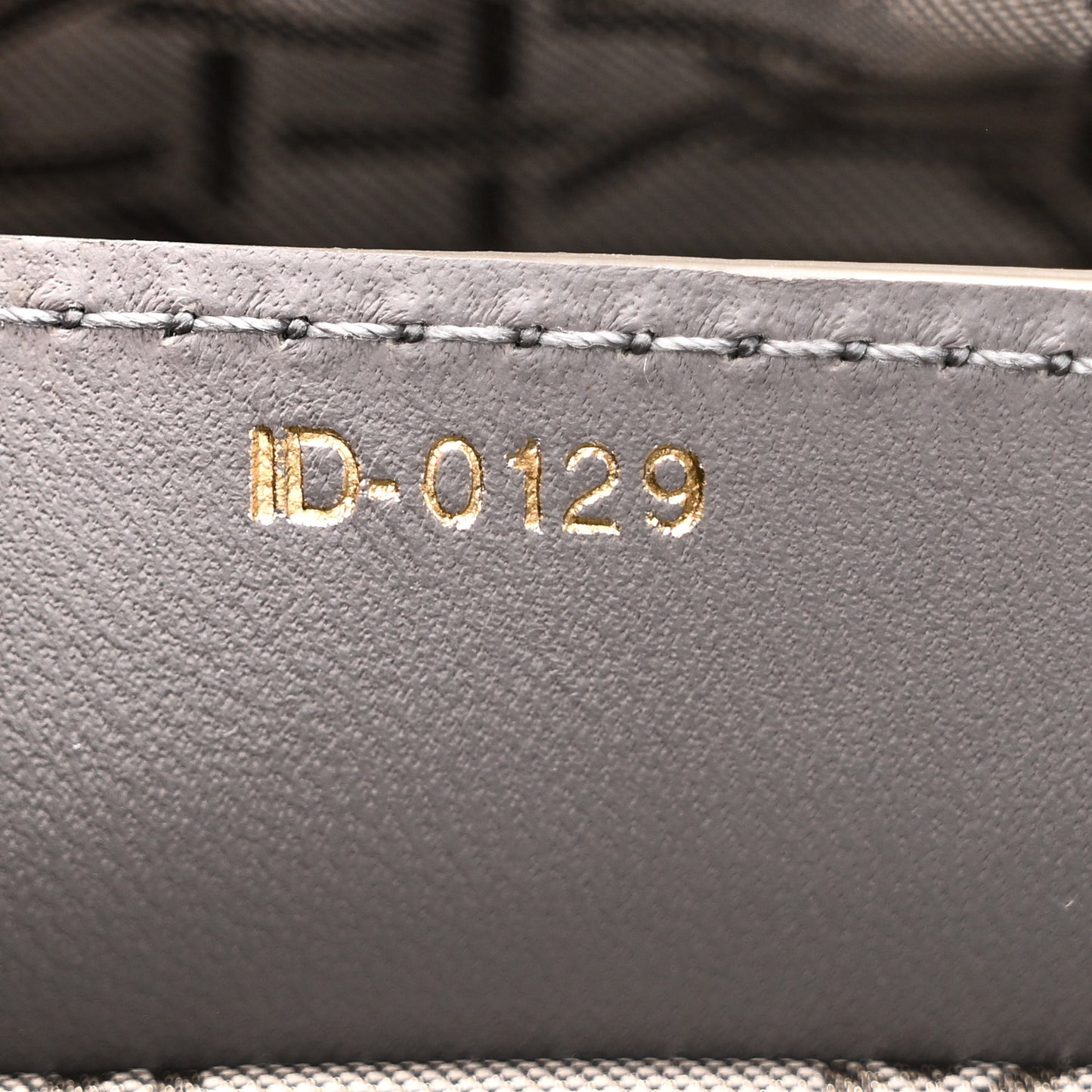 Lambskin Cannage Medium Lady Dior Grey
