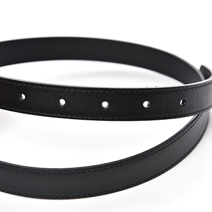 Gucci Calfskin Double G 20mm Belt 70 28 Black 4 of 6