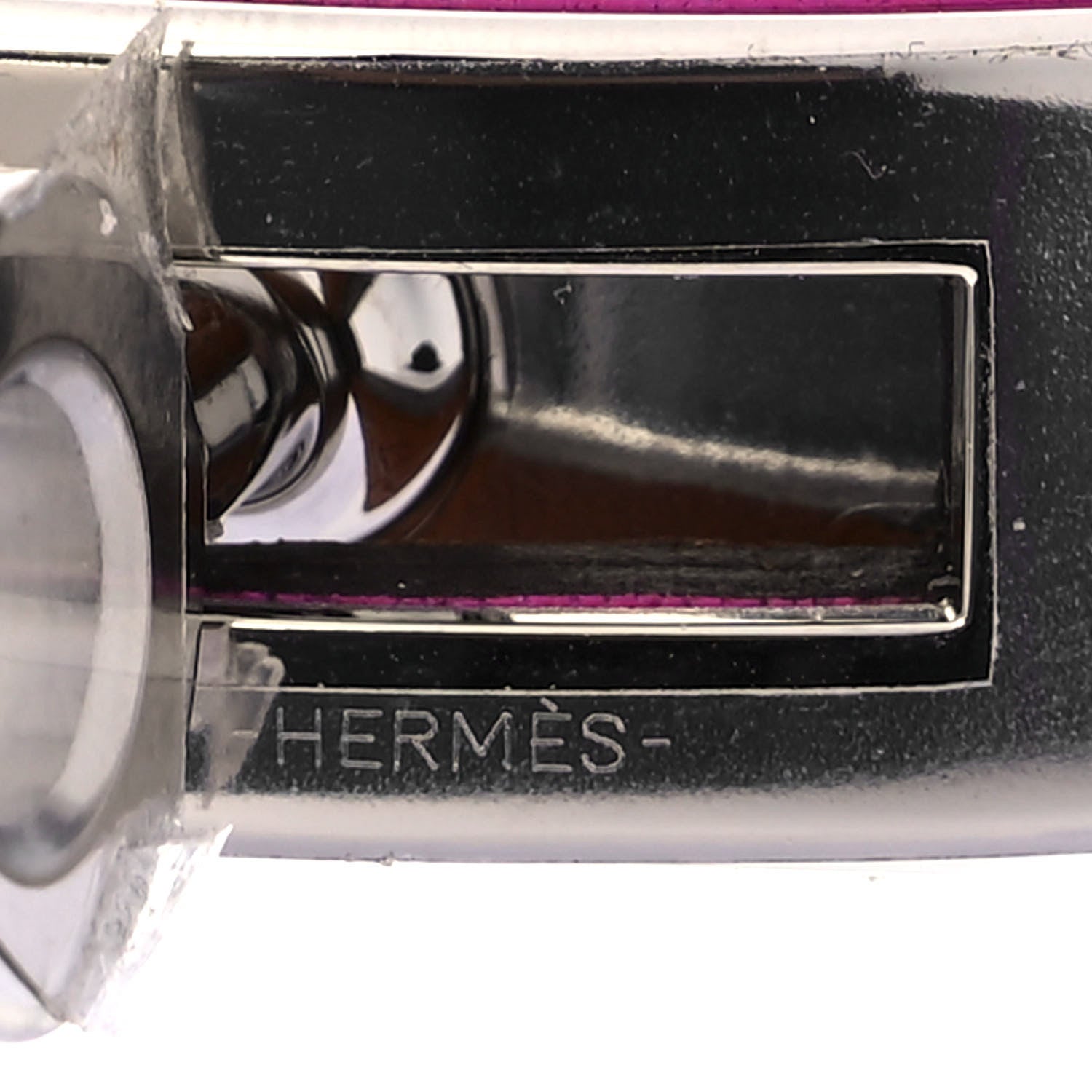 Hermes Swift Kelly Double Tour Bracelet T2 Rose Pourpre 7 of 8