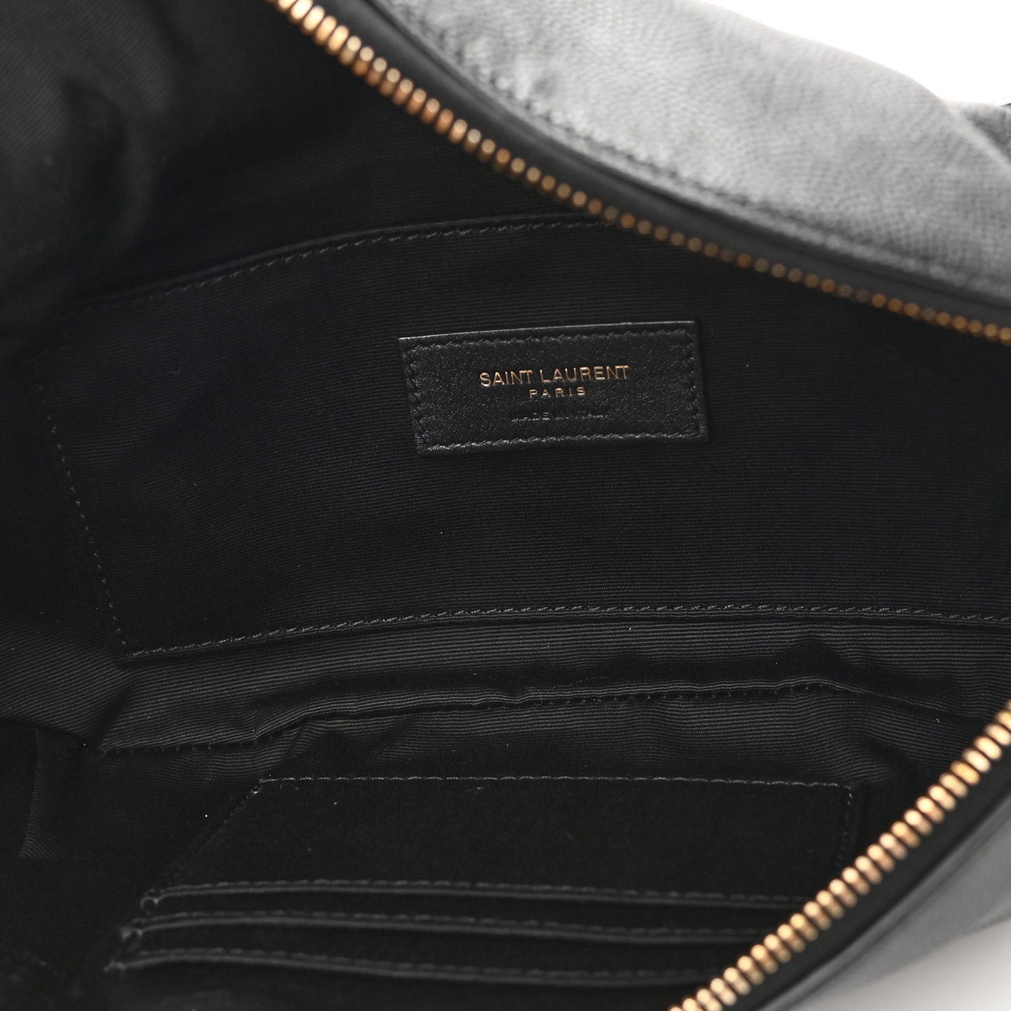Grain De Poudre Monogram Belt Bag Black