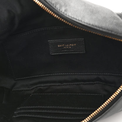 Saint Laurent Grain De Poudre Monogram Belt Bag Black 5 of 11