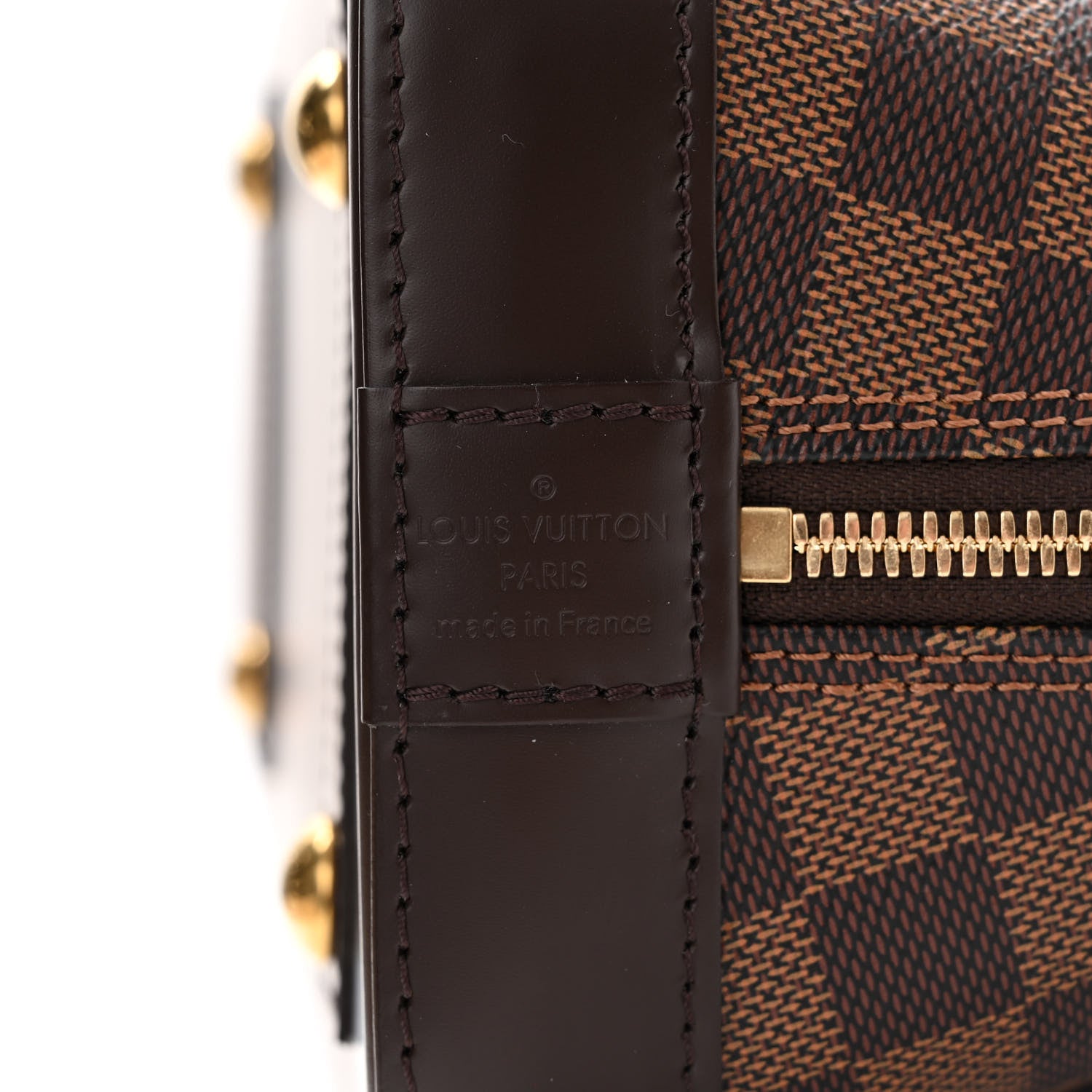 Louis Vuitton Damier Ebene Alma PM 6 of 9