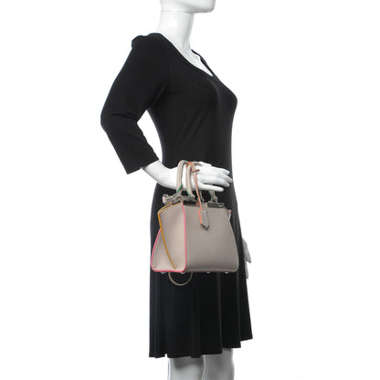 Fendi Vitello Dolce Mini 3Jours Tote Grigio Polvere 3 of 14