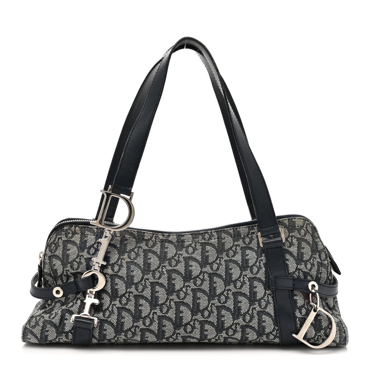 Monogram Charms Shoulder Bag Blue