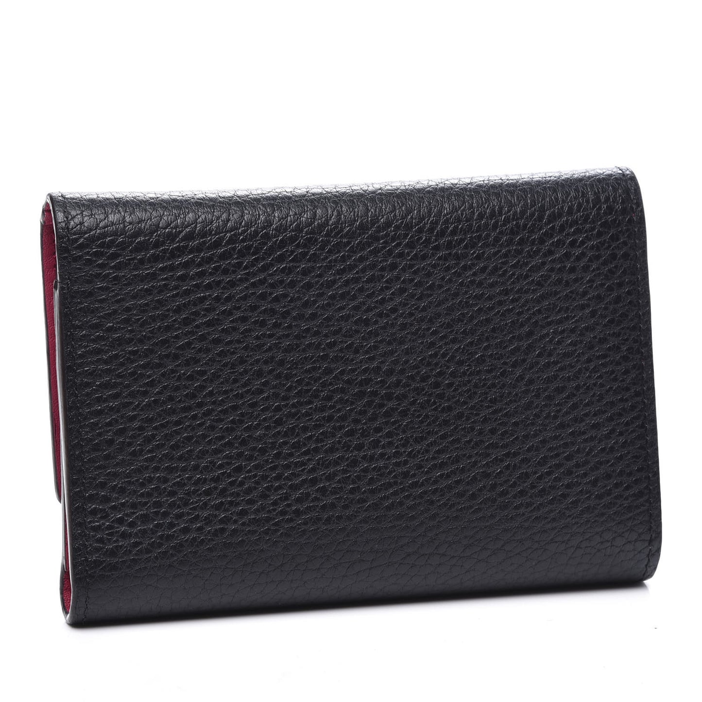 Taurillon Capucines Compact Wallet Black
