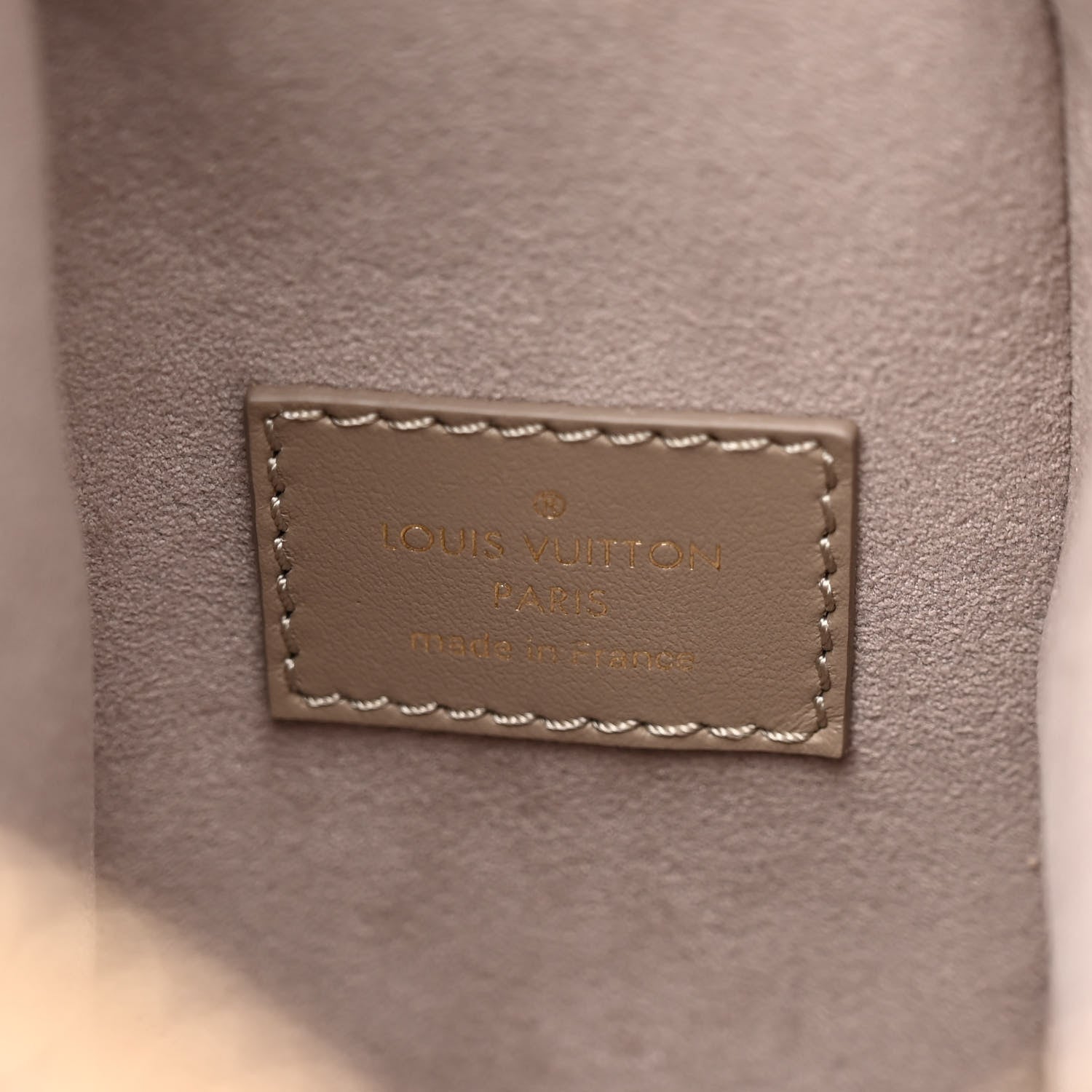Louis Vuitton Calfskin Side Trunk MM Taupe 6 of 10