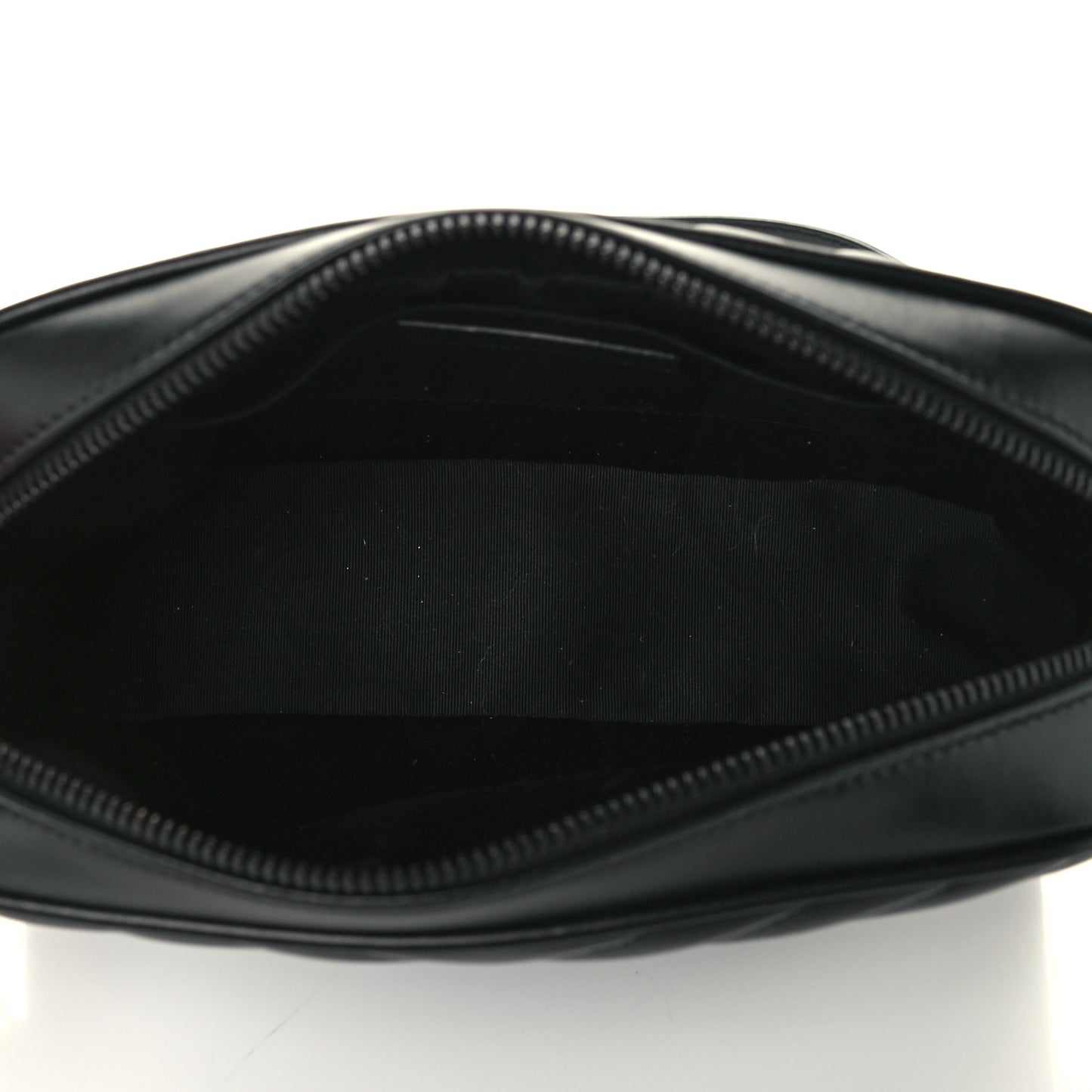 Calfskin Matelasse Monogram Lou Camera Bag Black