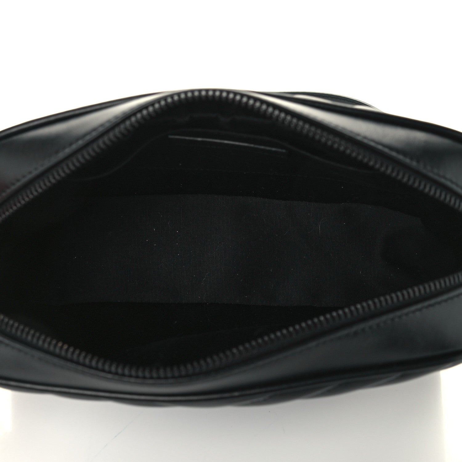 Saint Laurent Calfskin Matelasse Monogram Lou Camera Bag Black 5 of 10