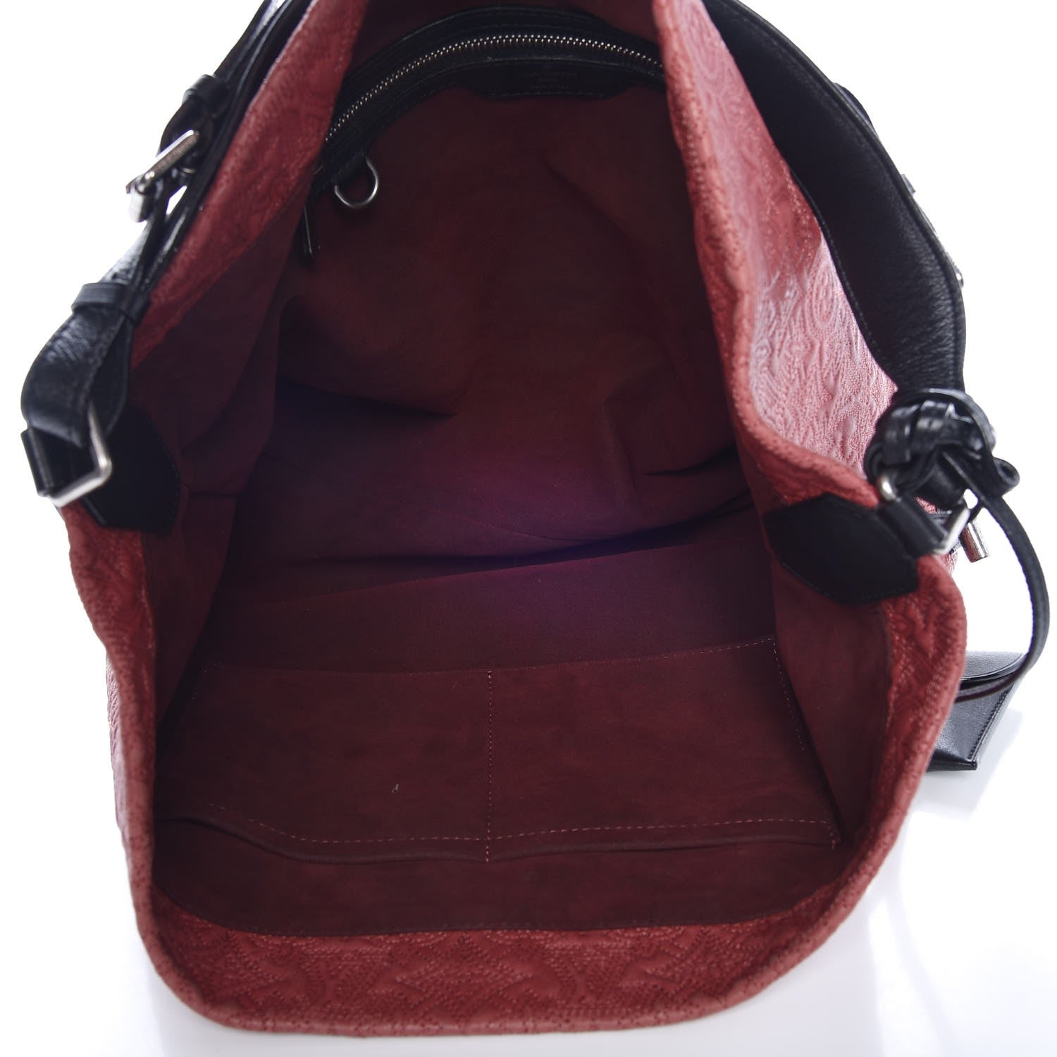 Louis Vuitton Monogram Lambskin Antheia Hobo PM Framboise 5 of 6