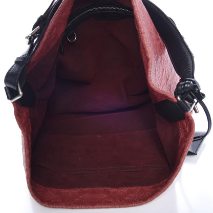 Louis Vuitton Monogram Lambskin Antheia Hobo PM Framboise 5 of 6