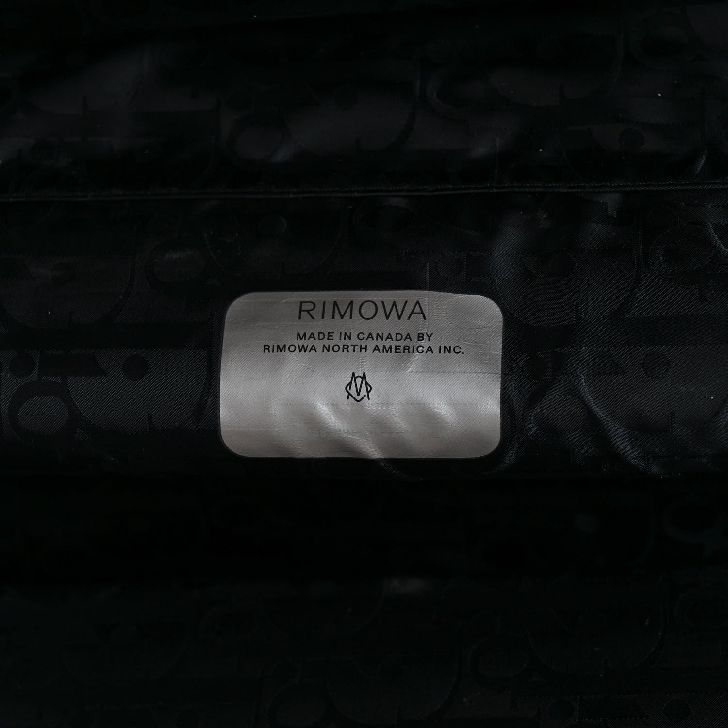 Christian Dior X RIMOWA Aluminum Gradient Cabin Luggage Black 5 of 14