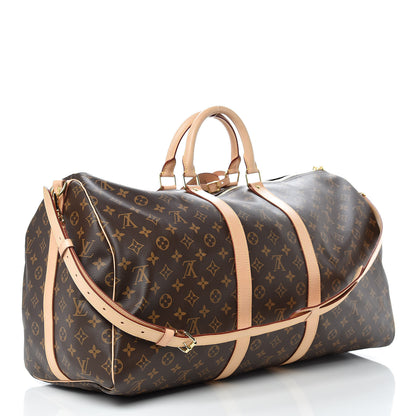 Louis Vuitton Monogram Keepall Bandouliere 55 4 of 10