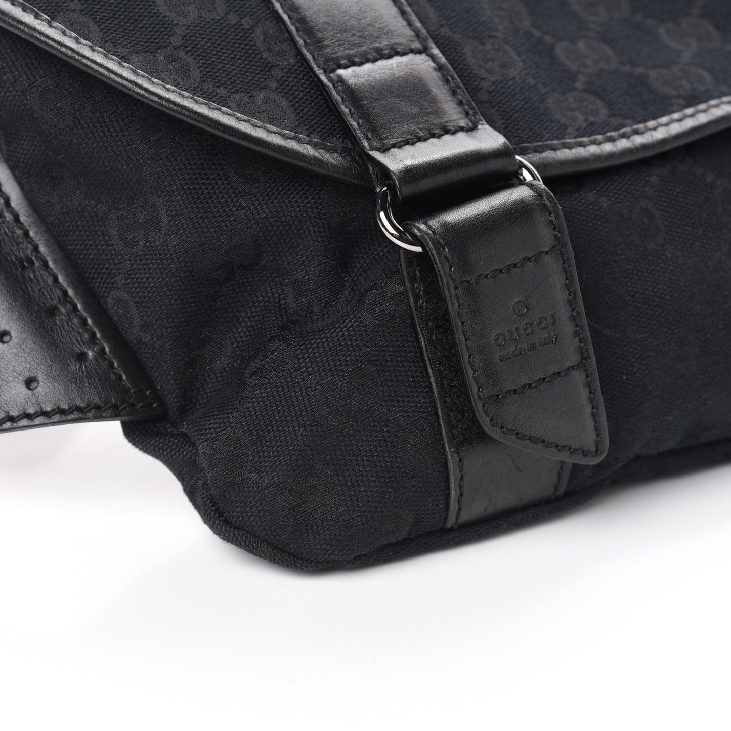 Monogram Waist Belt Bag Black