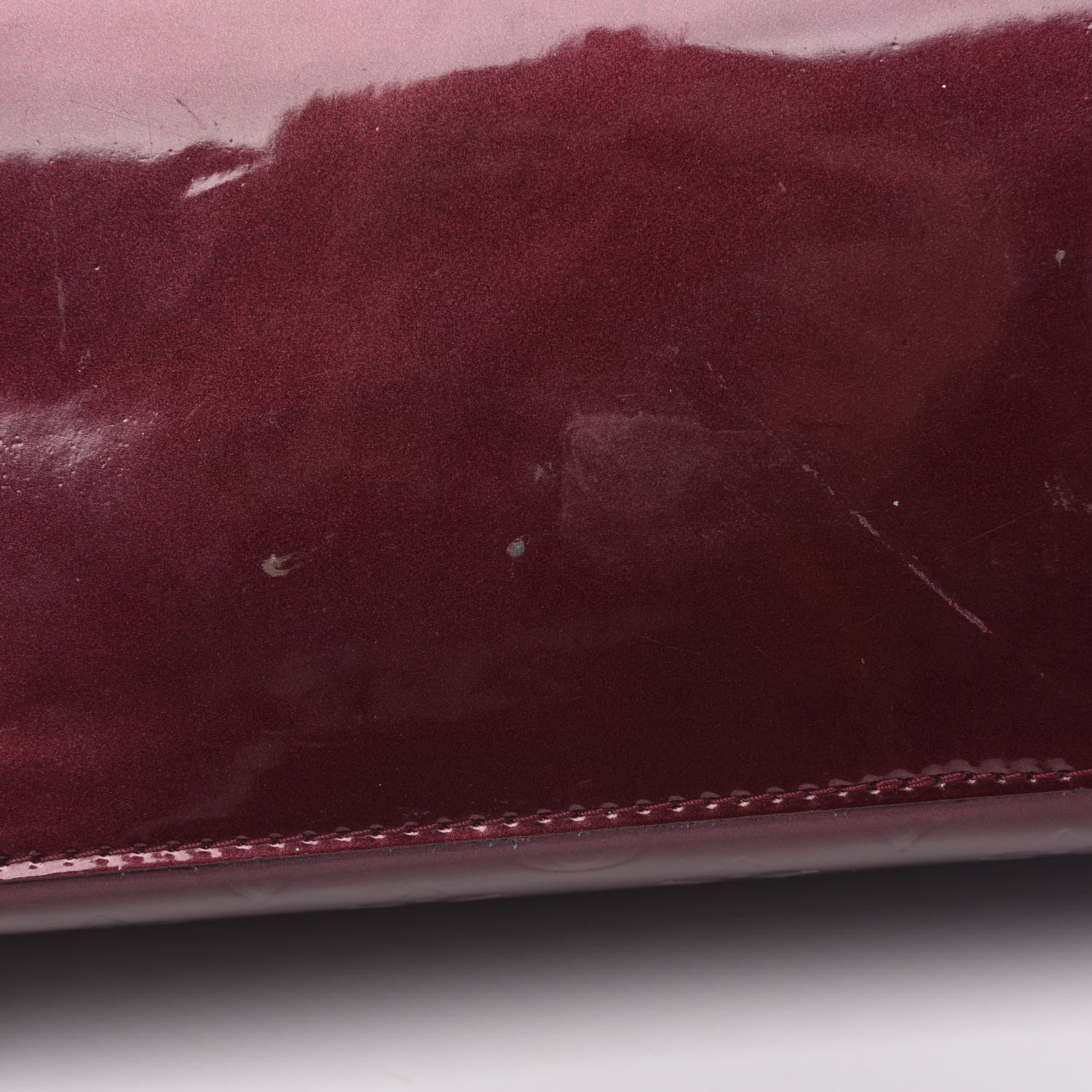 Louis Vuitton Vernis Wilshire MM Amarante 8 of 12