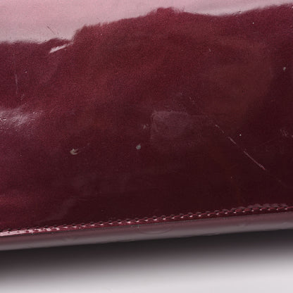 Louis Vuitton Vernis Wilshire MM Amarante 8 of 12