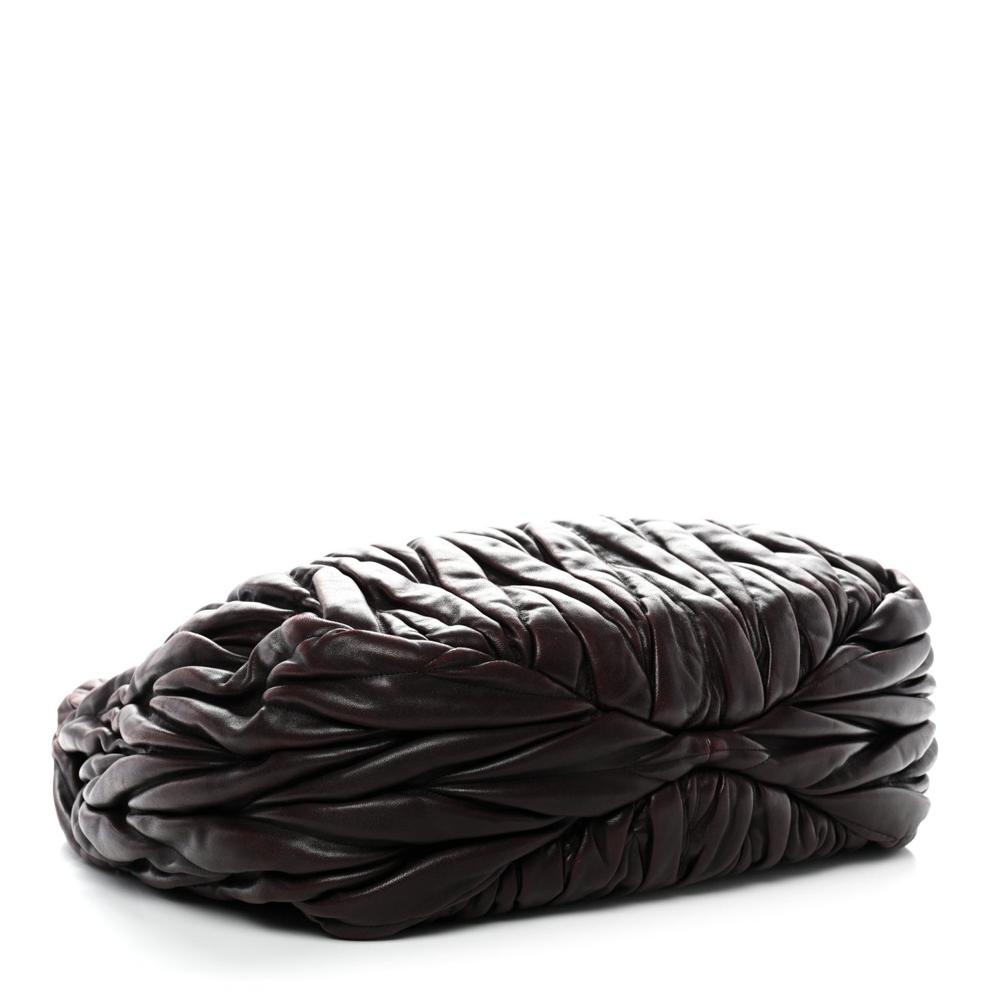 Nappa Matelasse Shopping Tote Prugna